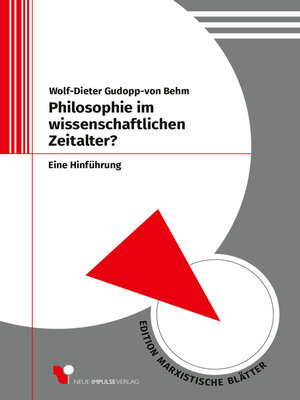 cover image of Philosophie im wissenschaftlichen Zeitalter?